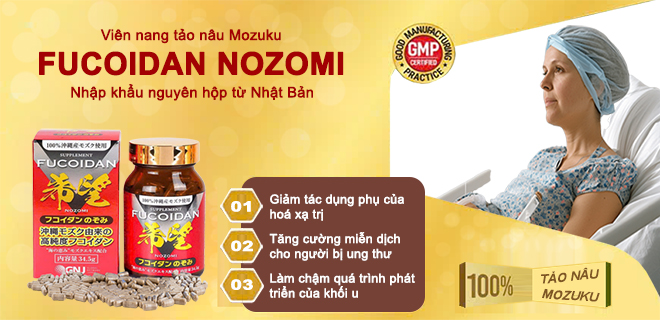 (Hộp 150 viên) Viên uống Fucoidan Nozomi Nhật Bản